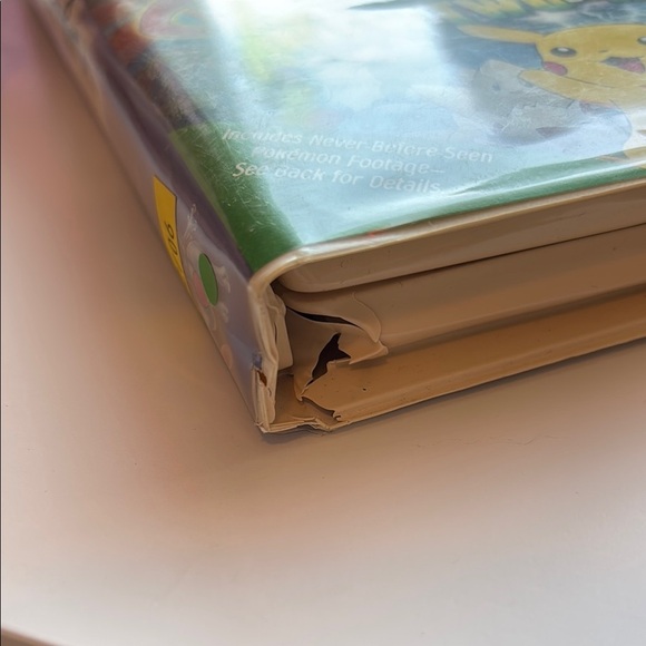 Vintage Pokémon The First Movie VHS tape in plastic clamshell case - Picture 5 of 5